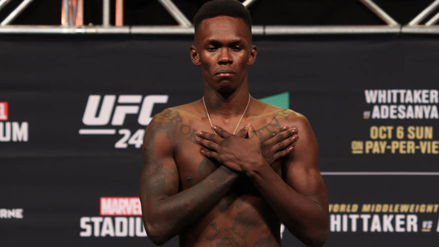 Robert Whittaker contre Israel Adesanya