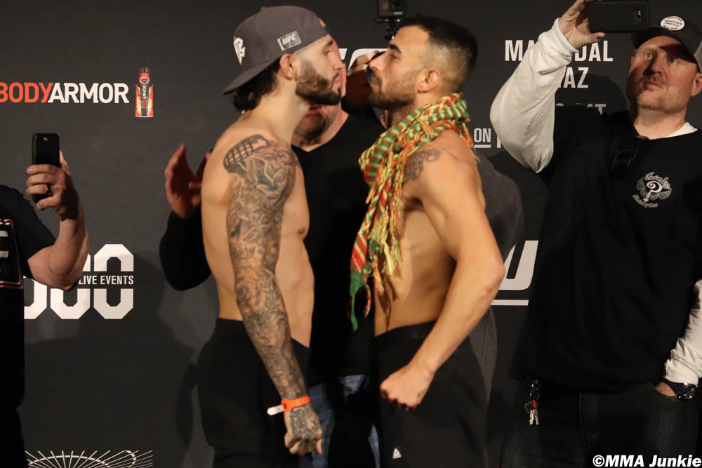 Shane Burgos contre Makwan Amirkhani