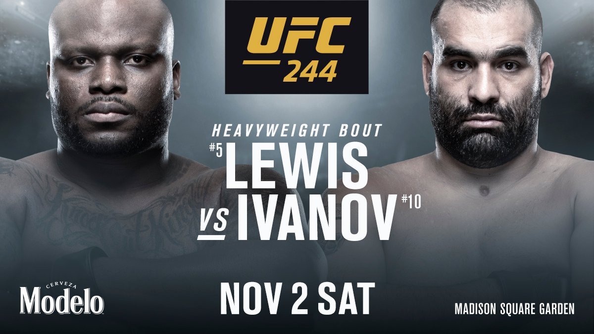 UFC 244-  Poster affiche