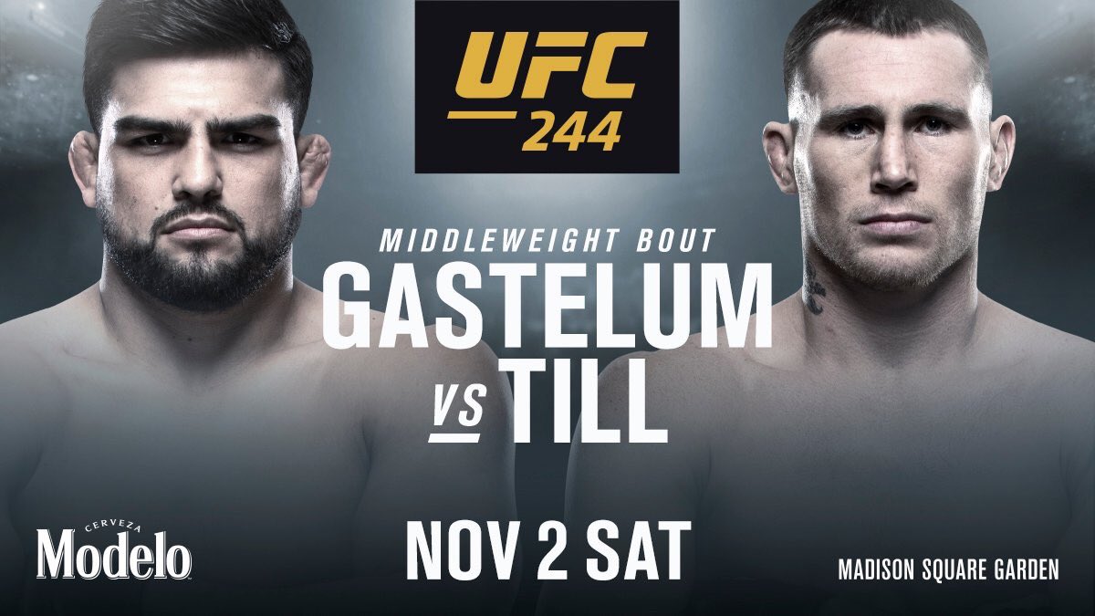 UFC 244-  Poster affiche