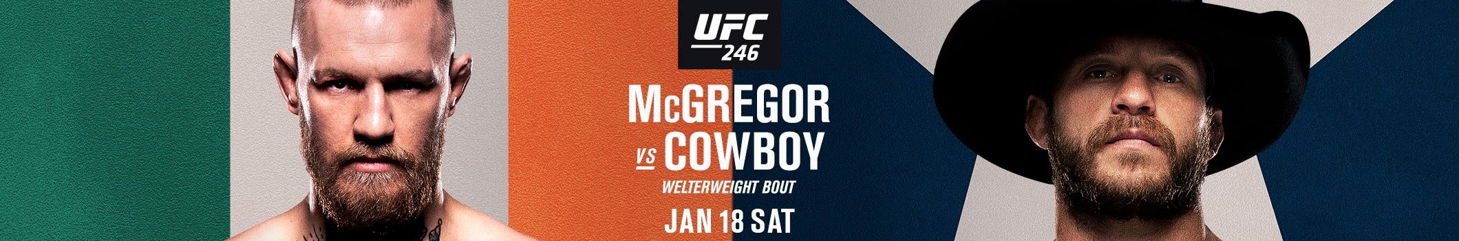 UFC 246 -  Poster affiche