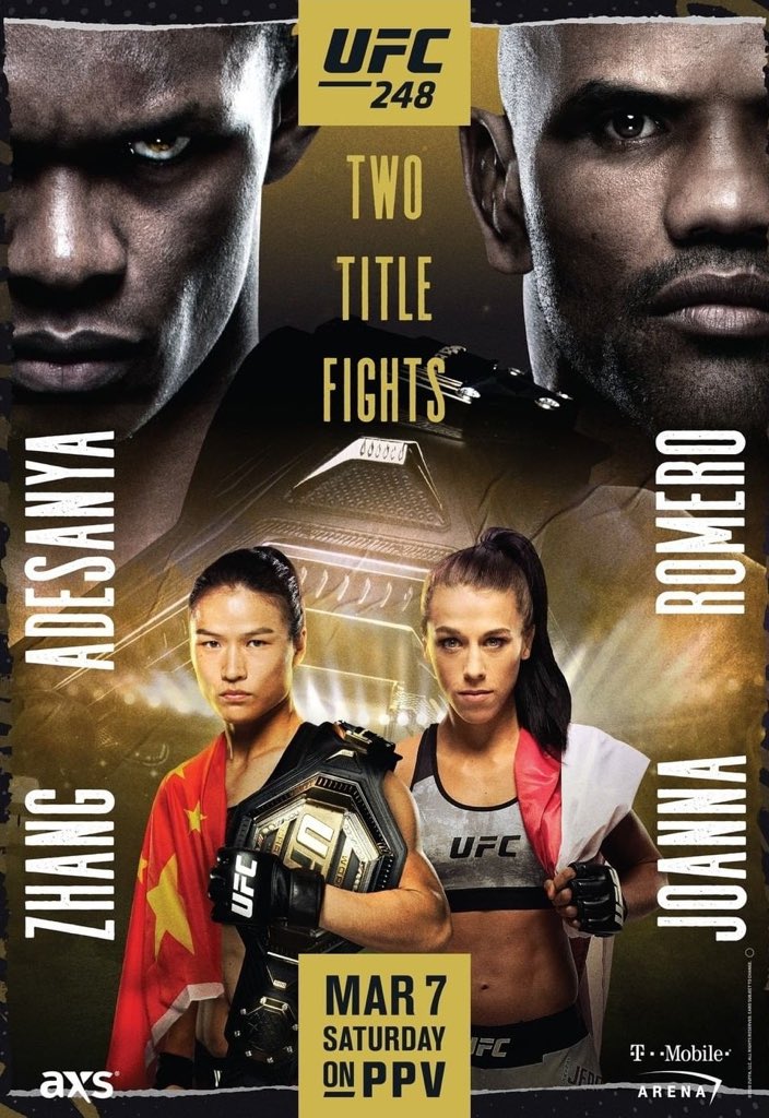 UFC 248 -  Poster affiche