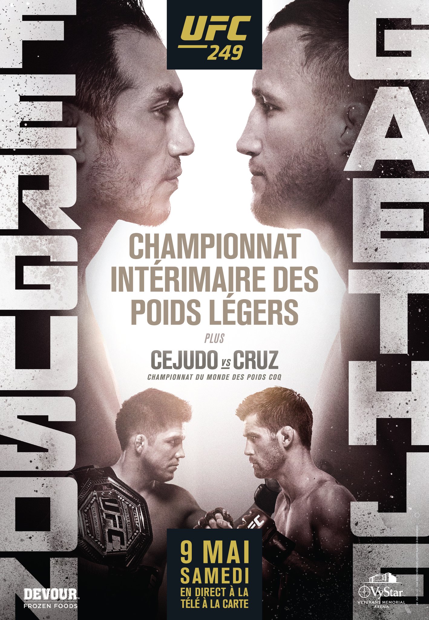 UFC 249 -  Poster affiche