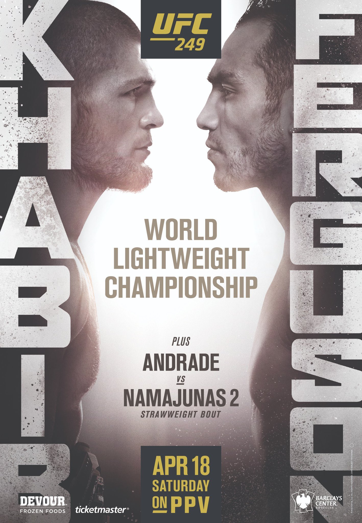 UFC 249 -  Poster affiche