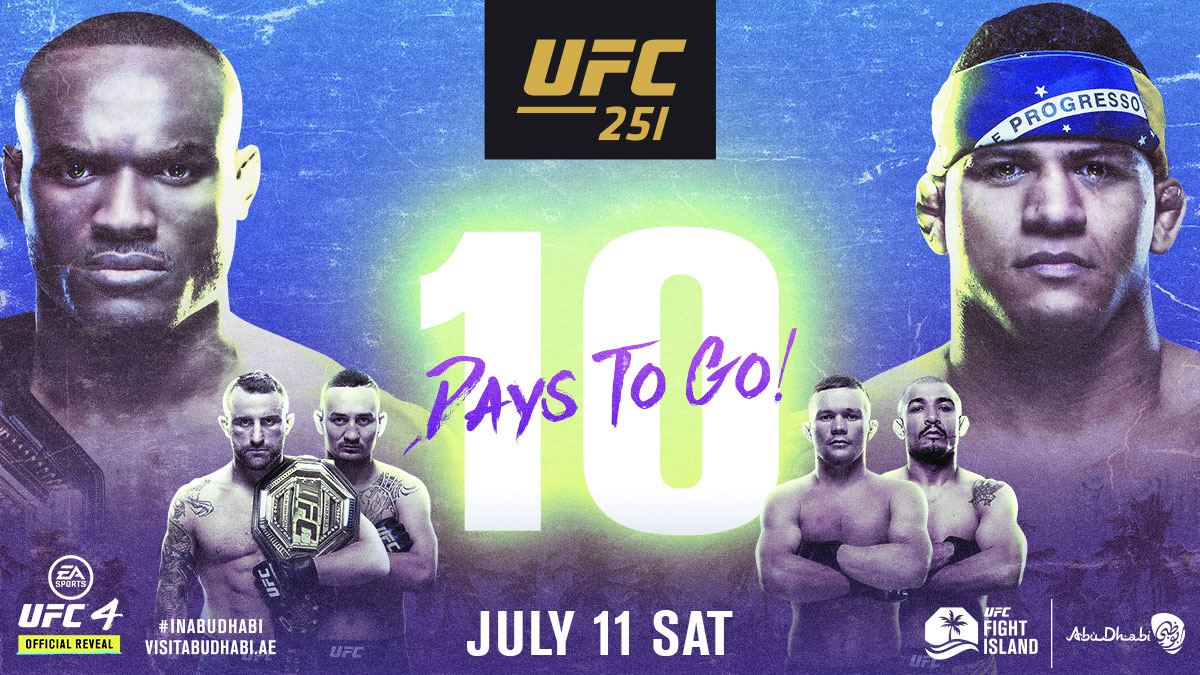 UFC 251 - Abu Dhabi - Poster et affiche