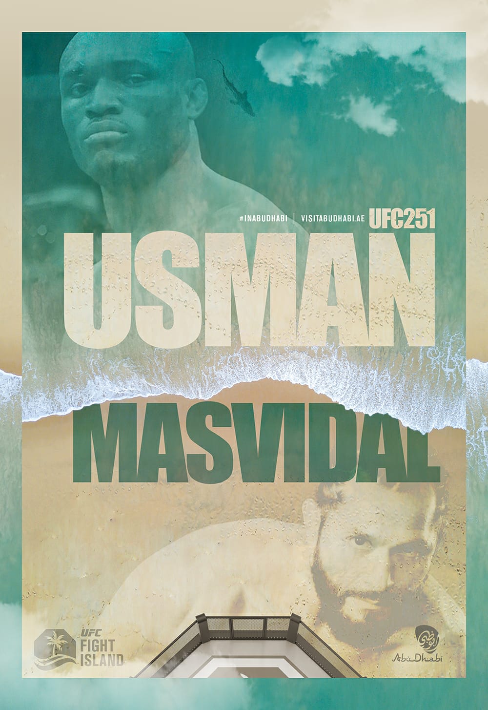 UFC 251 - Abu Dhabi - Poster et affiche