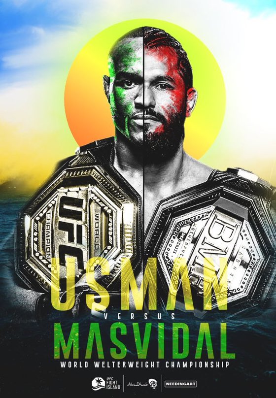 UFC 251 - Abu Dhabi - Poster et affiche