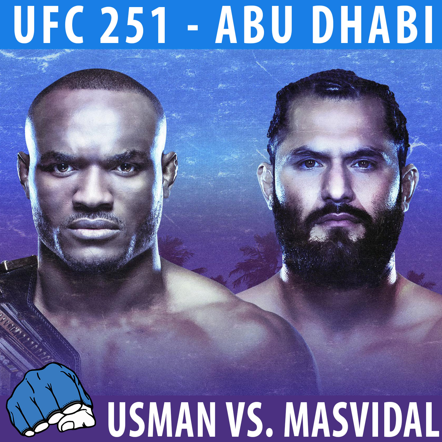 UFC 251 - Abu Dhabi - Poster et affiche