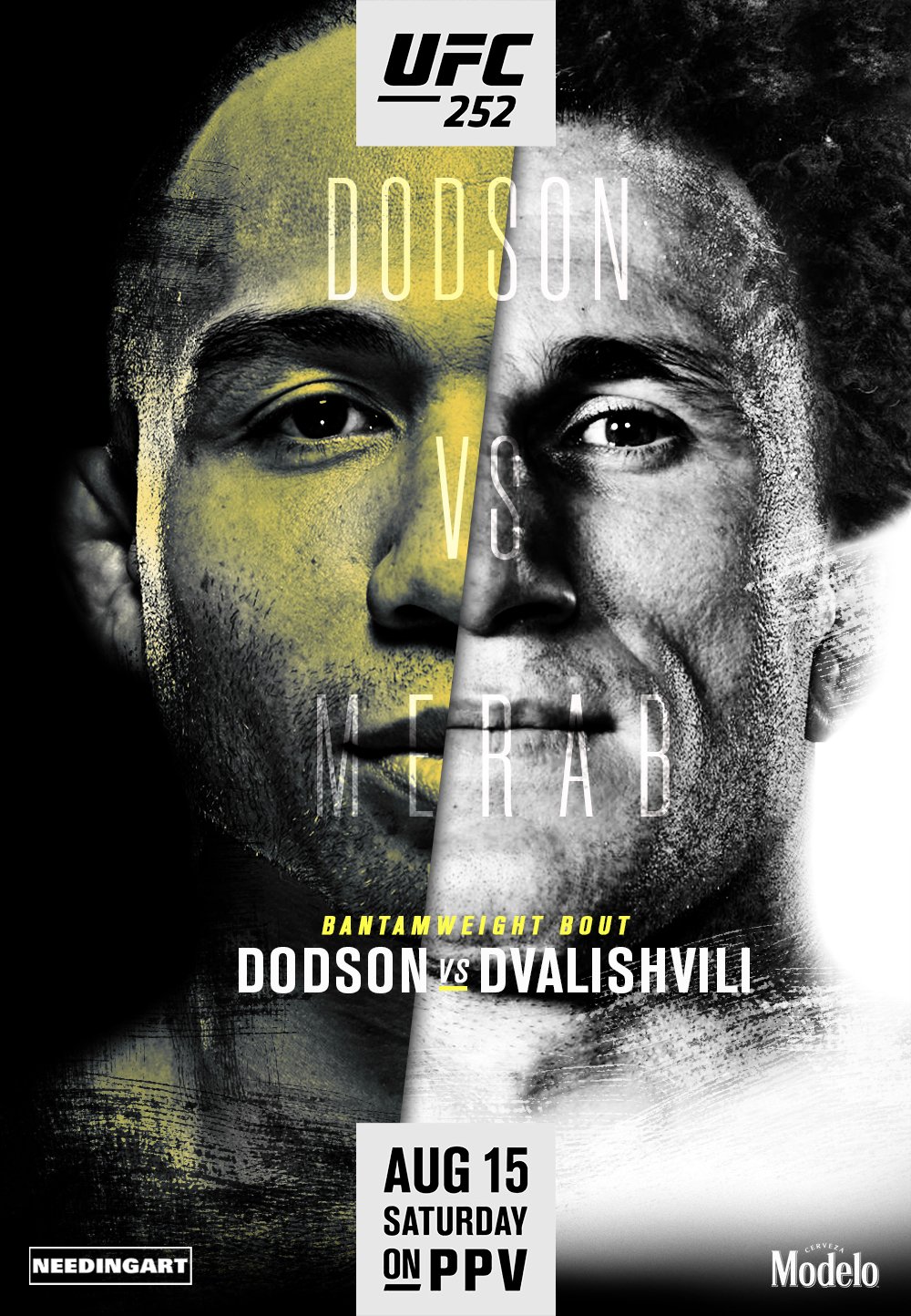 UFC 252 - Las vegas - Poster et affiche