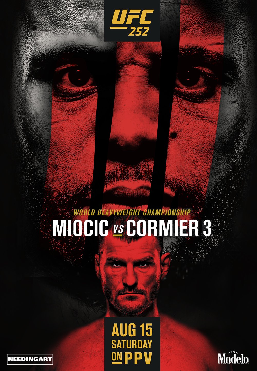 UFC 252 - Las vegas - Poster et affiche