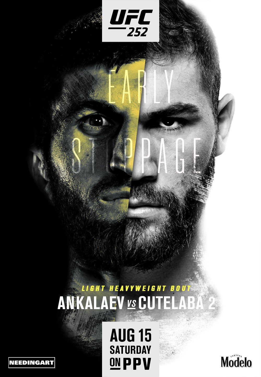 UFC 252 - Las vegas - Poster et affiche