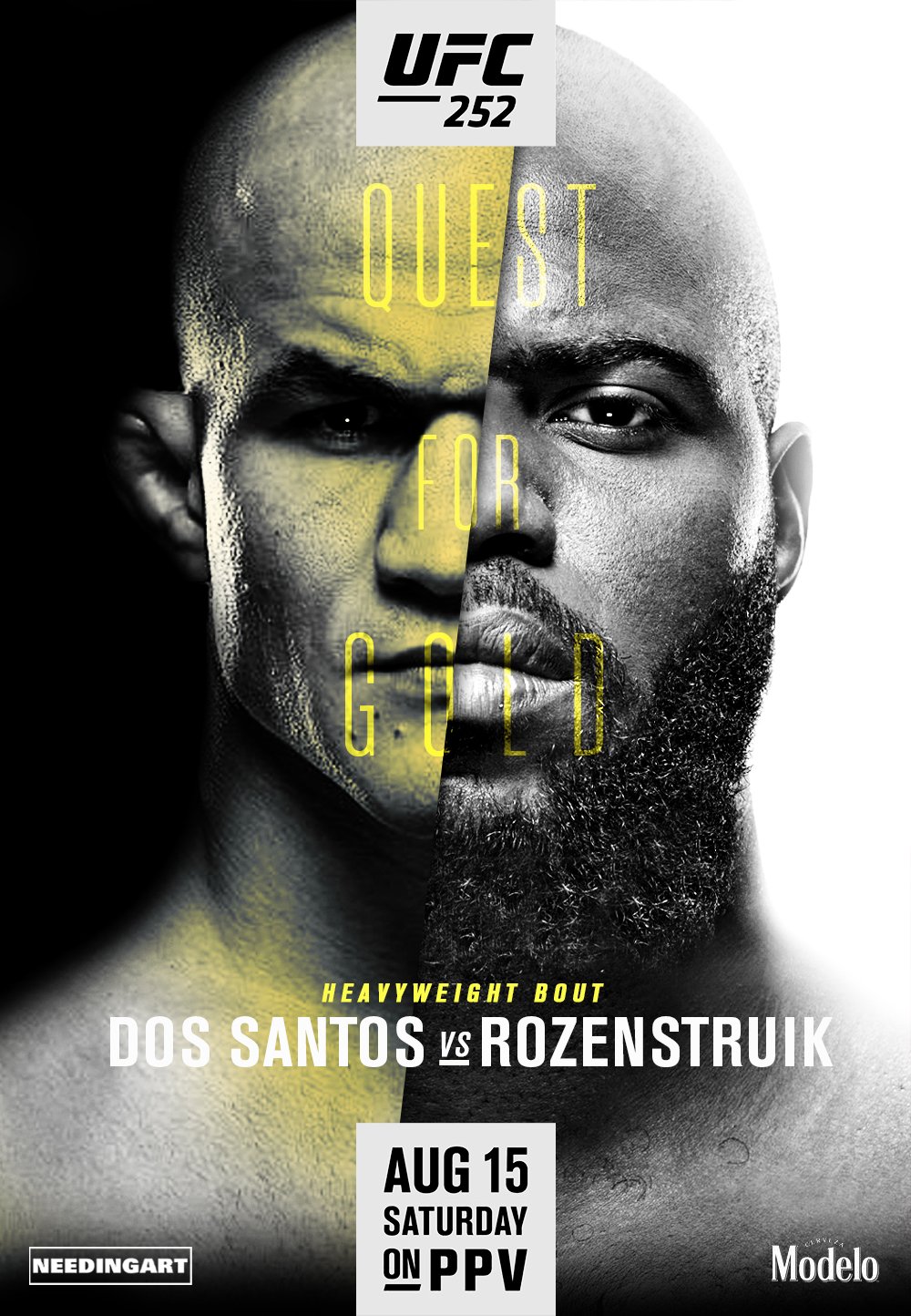 UFC 252 - Las vegas - Poster et affiche