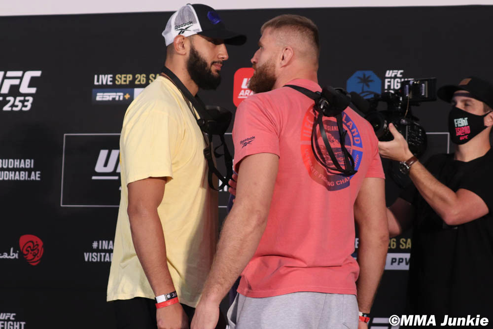 Dominick Reyes contre Jan Blachowicz