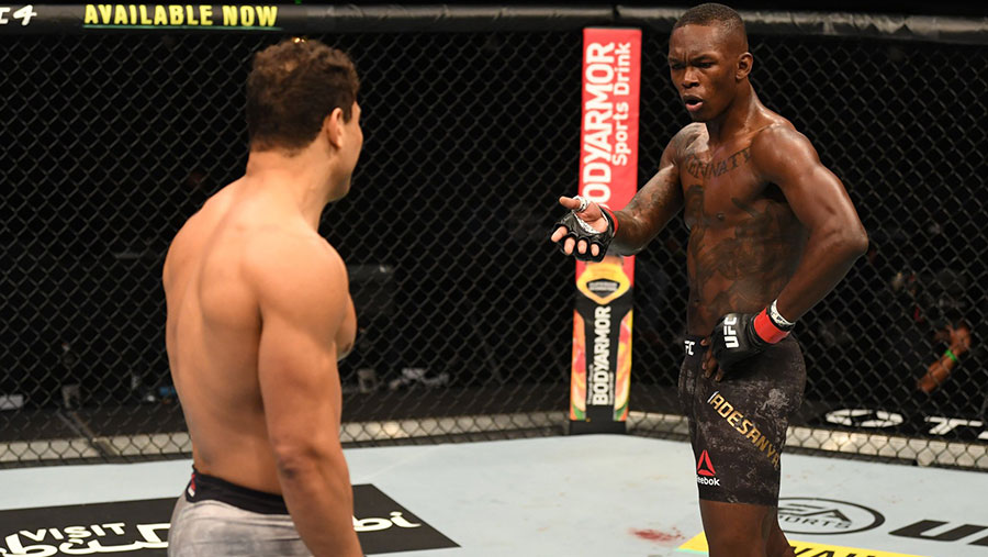 Israel Adesanya contre Paulo Henrique Costa