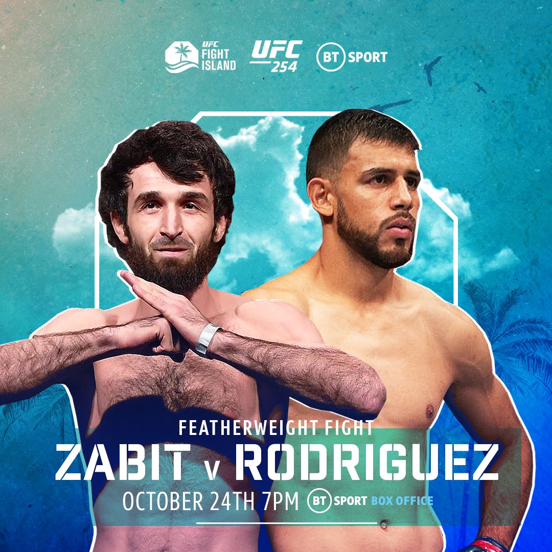 UFC 254 - Abu Dhabi  - Poster et affiche