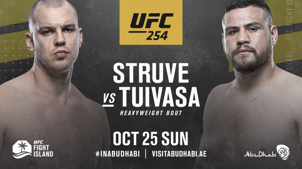 UFC 254 - Abu Dhabi  - Poster et affiche