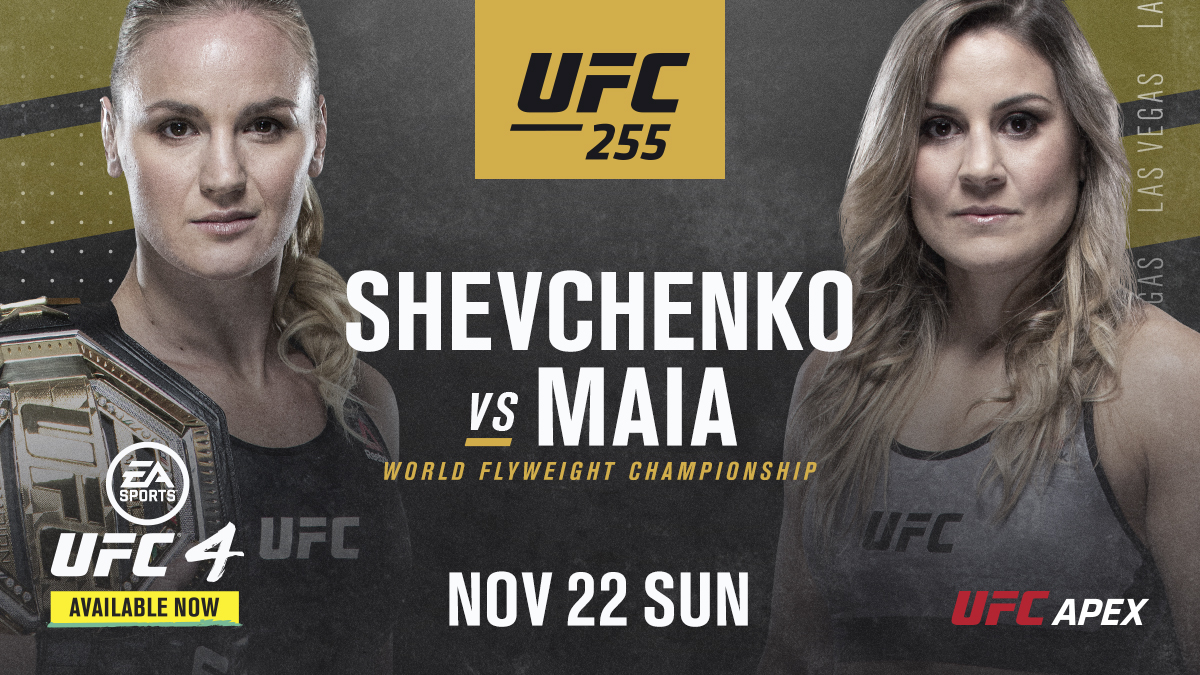 UFC 255 - Las Vegas  - Poster et affiche