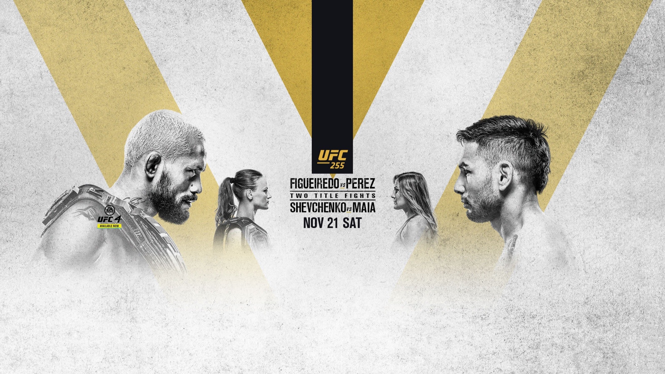 UFC 255 - Las Vegas  - Poster et affiche