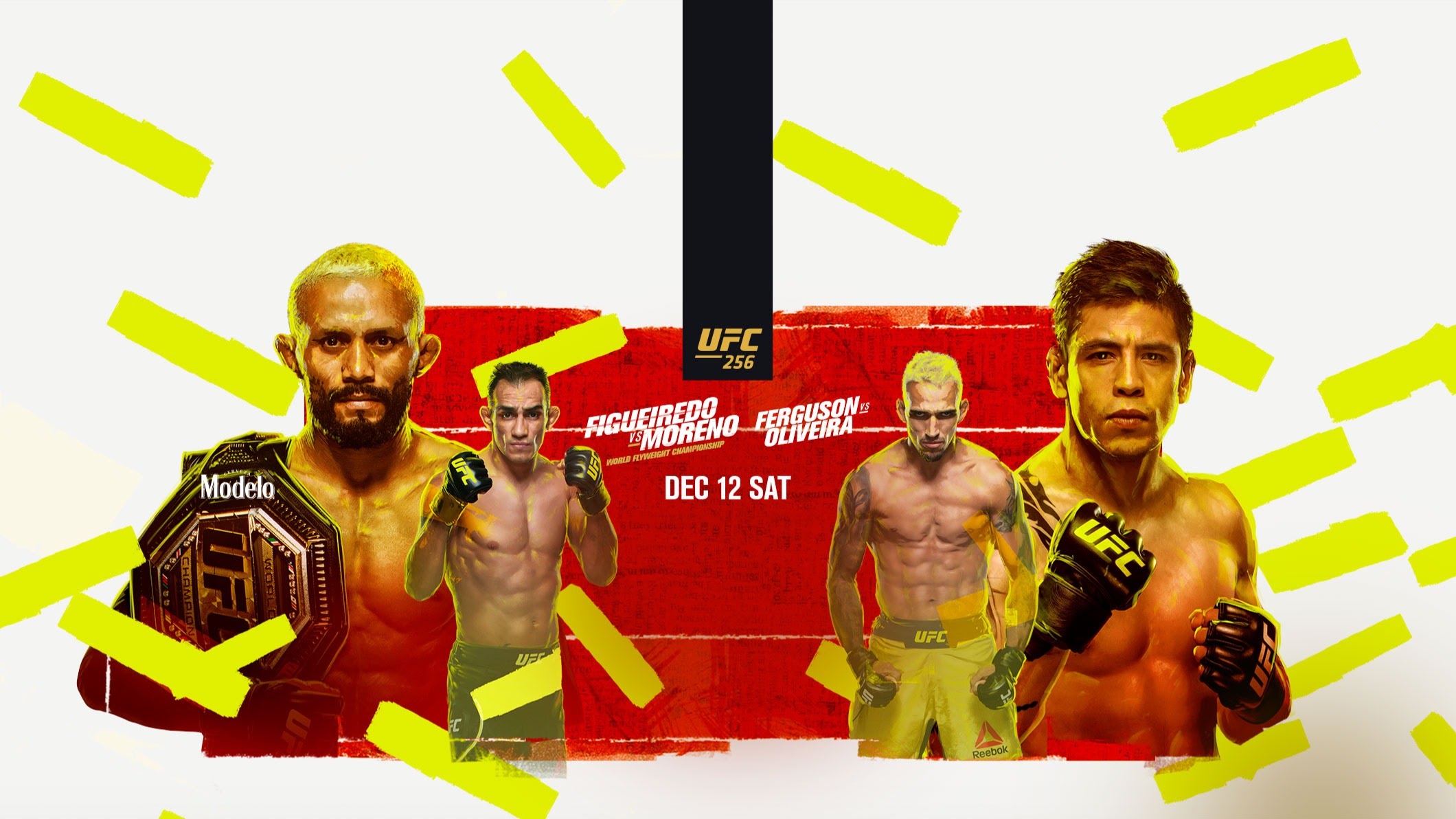 UFC 256 - Las Vegas  - Poster et affiche