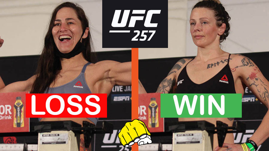 UFC 257 - Jessica Eye contre Joanne Calderwood