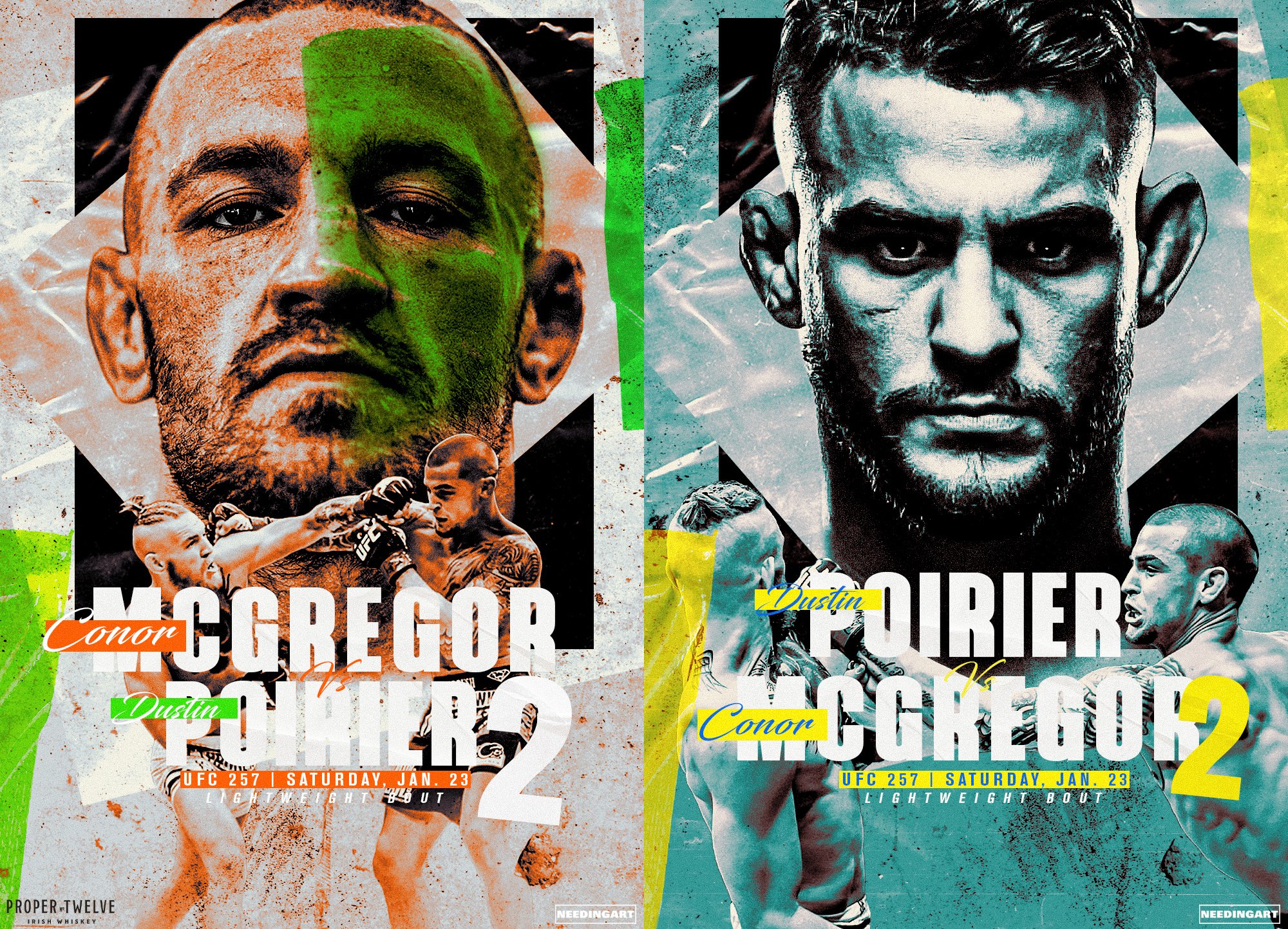 UFC 257 - Las Vegas  - Poster et affiche