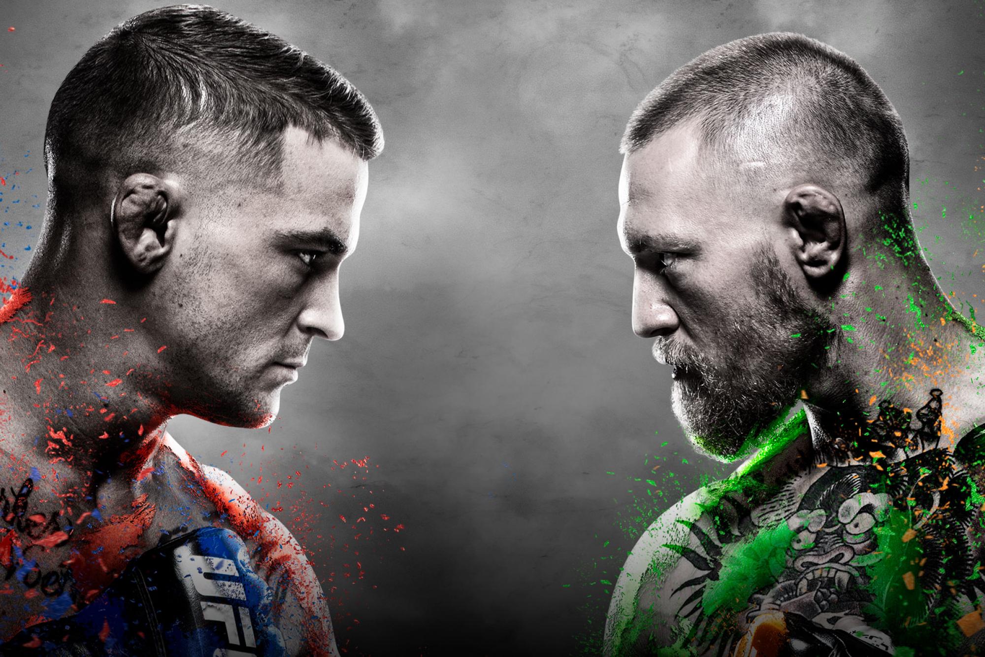 UFC 257 - Las Vegas  - Poster et affiche