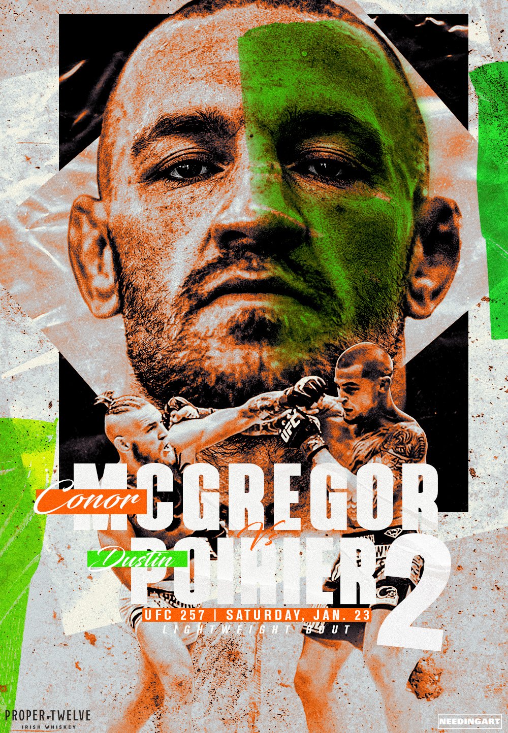 UFC 257 - Las Vegas  - Poster et affiche