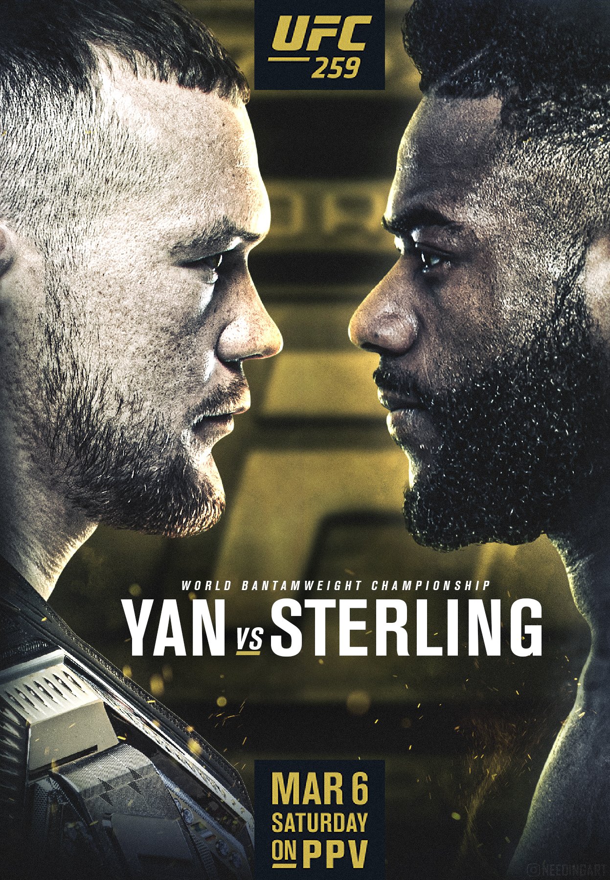 UFC 259 - Las Vegas  - Poster et affiche