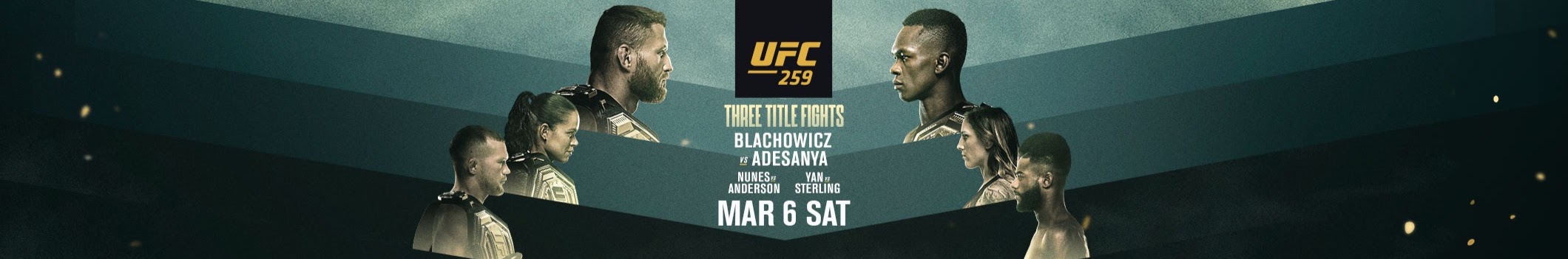 UFC 259 - Las Vegas  - Poster et affiche