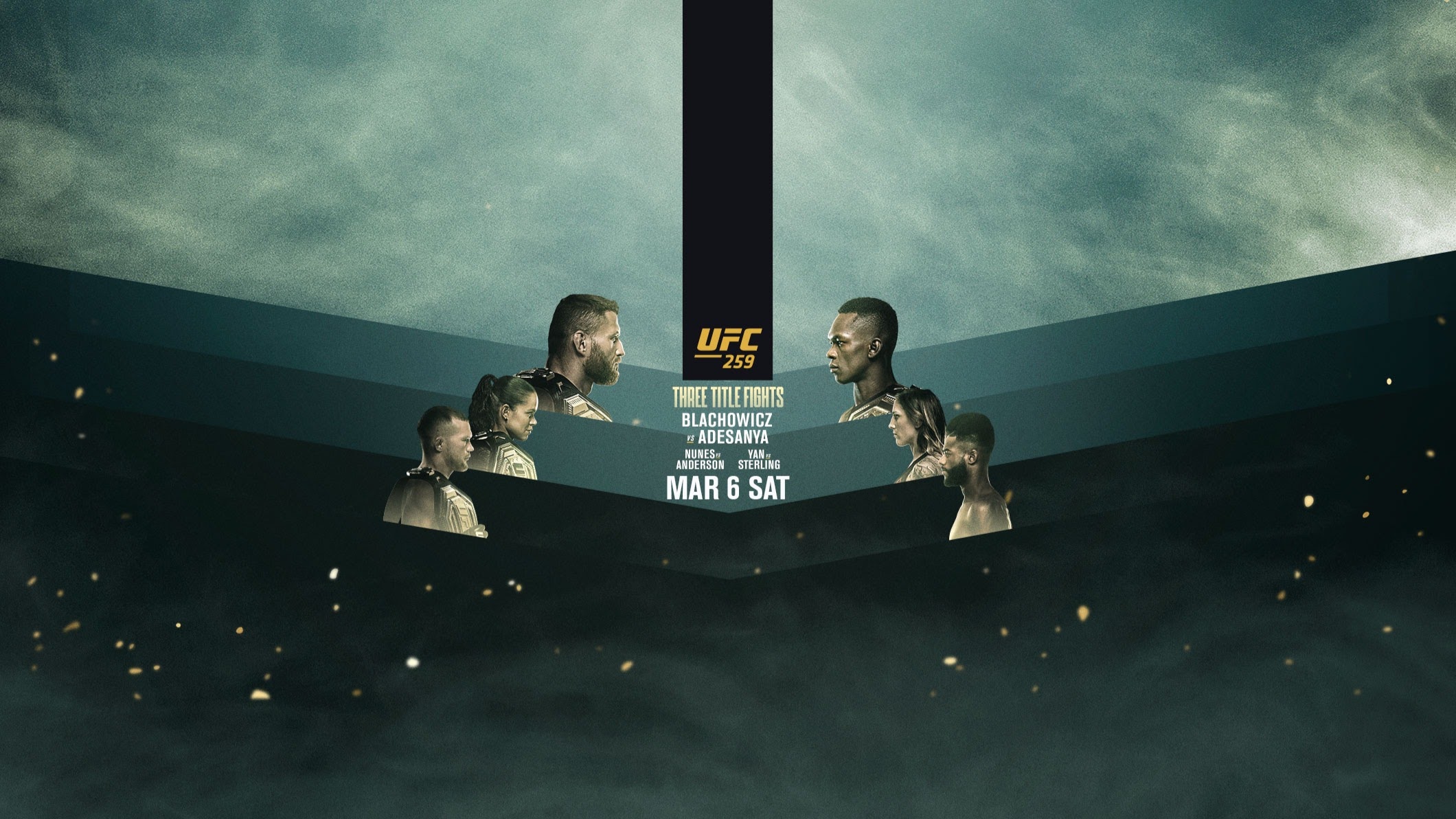 UFC 259 - Las Vegas  - Poster et affiche