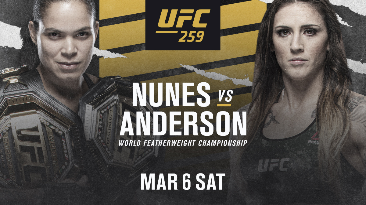 UFC 259 - Las Vegas  - Poster et affiche