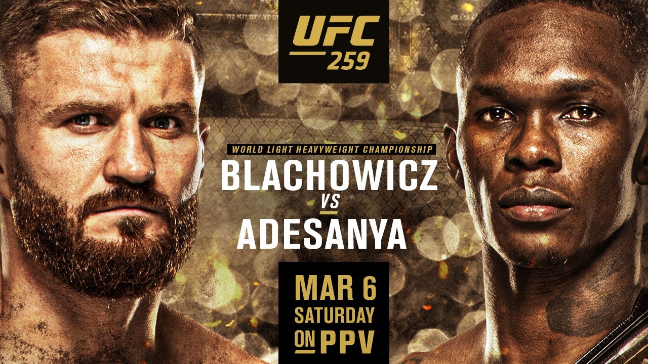 UFC 259 - Las Vegas  - Poster et affiche