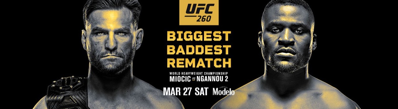 UFC 260 - Las Vegas - Poster et affiche