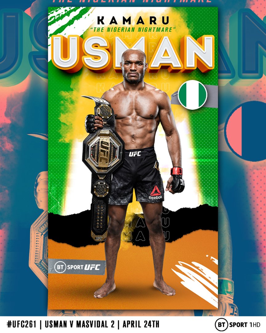 UFC 261 - Jacksonville - Poster et affiche