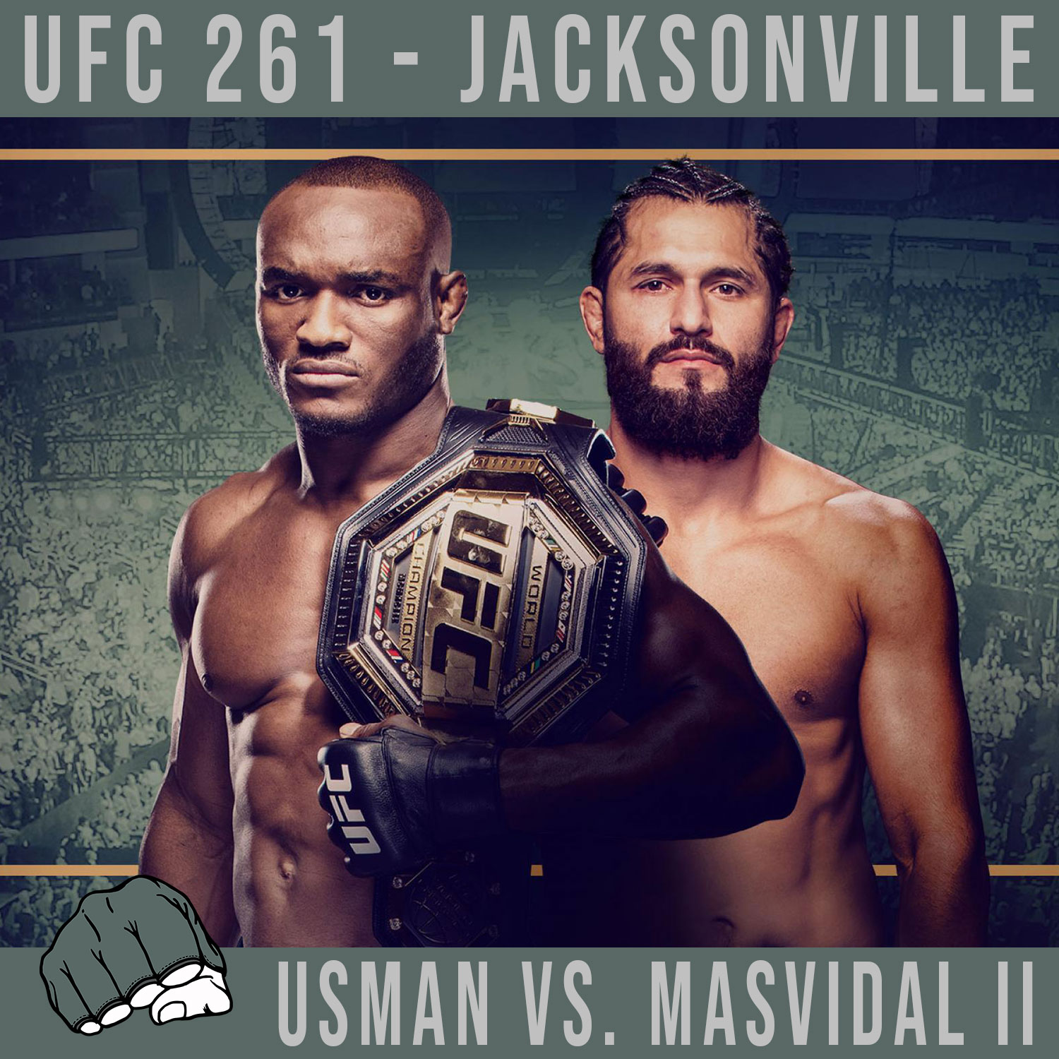 UFC 261 - Jacksonville - Poster et affiche