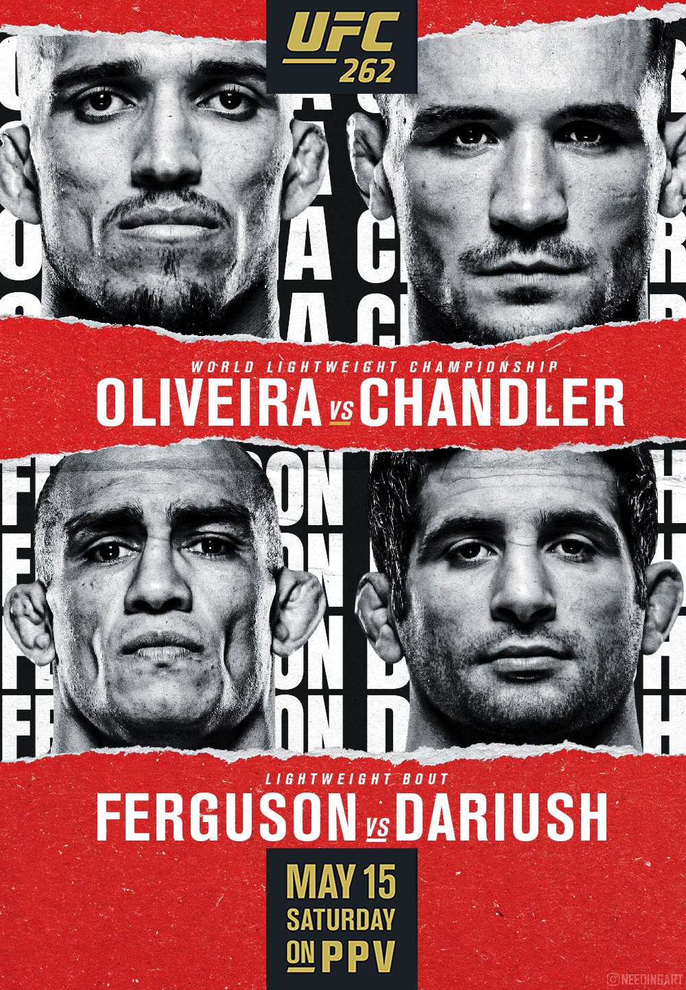 UFC 262 - Las Vegas - Poster et affiche