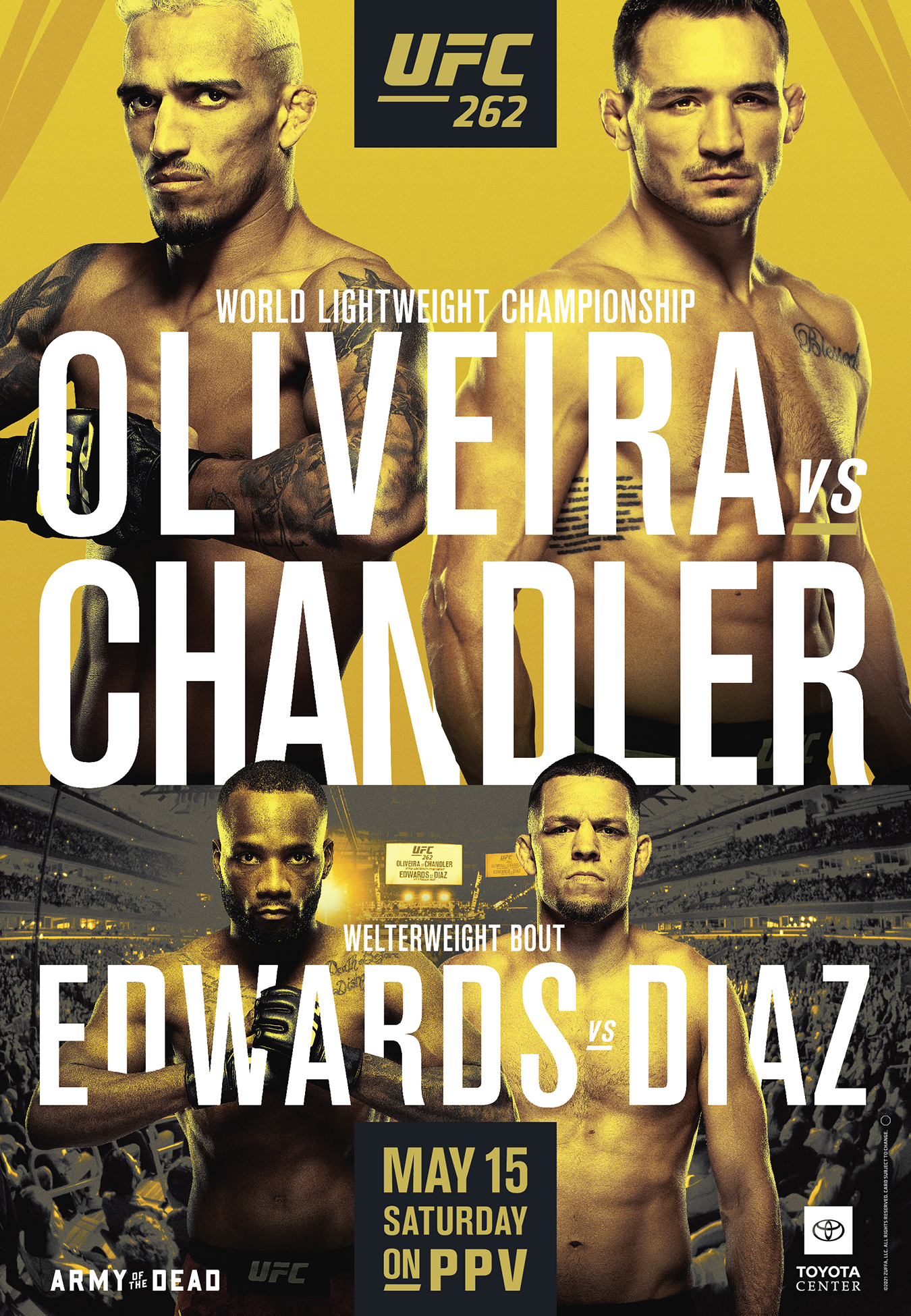 UFC 262 - Las Vegas - Poster et affiche