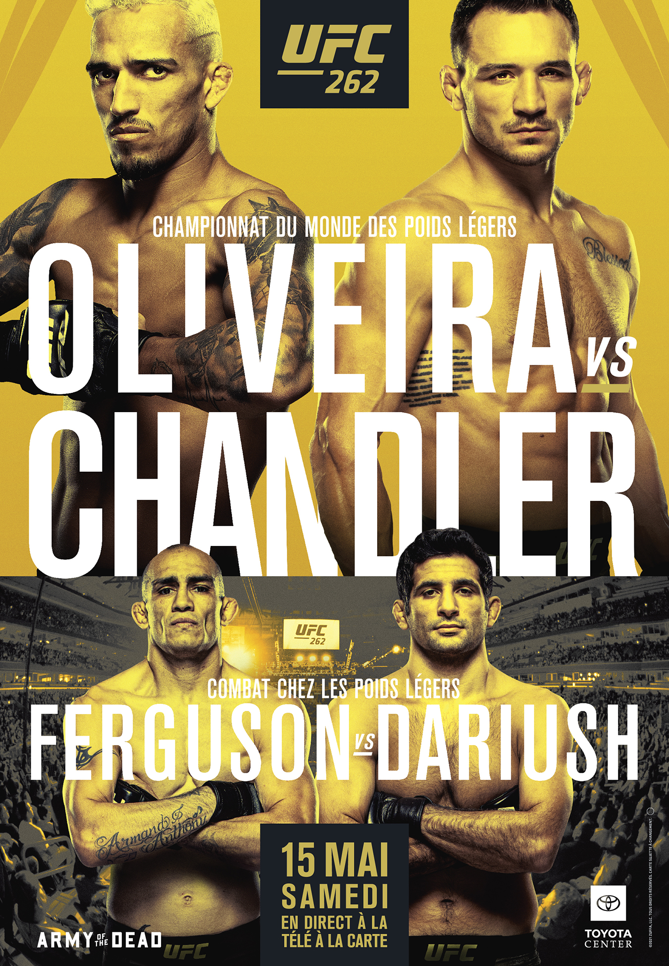 UFC 262 - Las Vegas - Poster et affiche