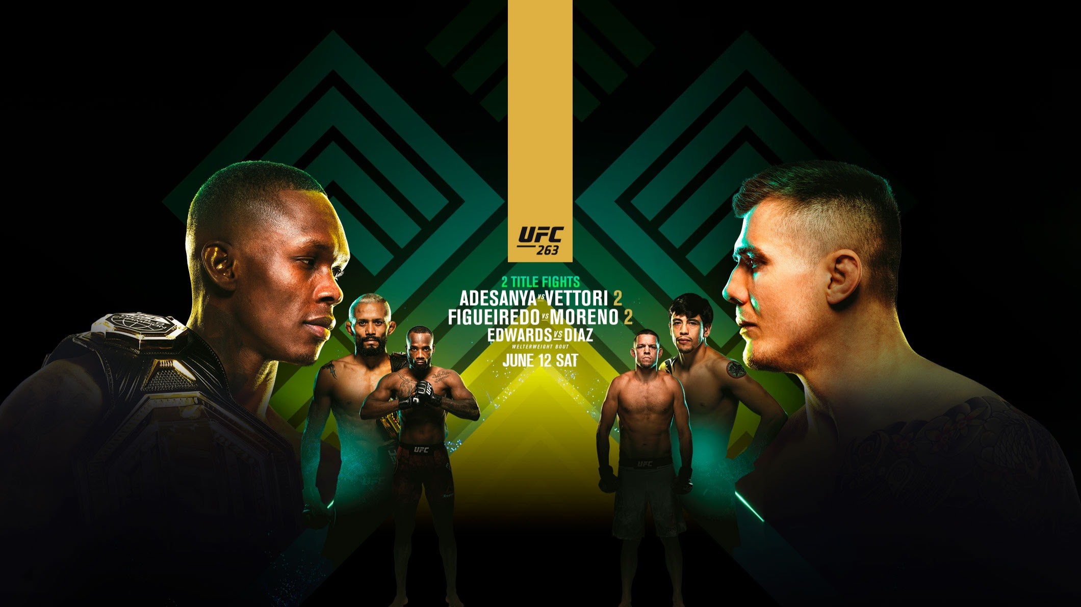 UFC 263 - Glendale - Poster et affiche