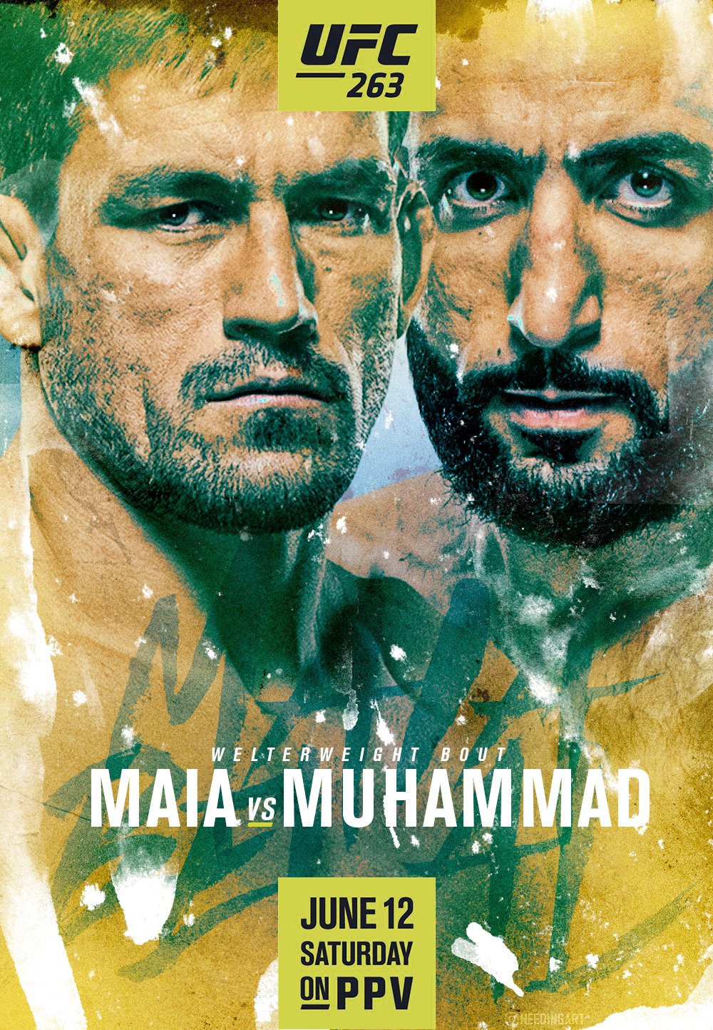 UFC 263 - Glendale - Poster et affiche