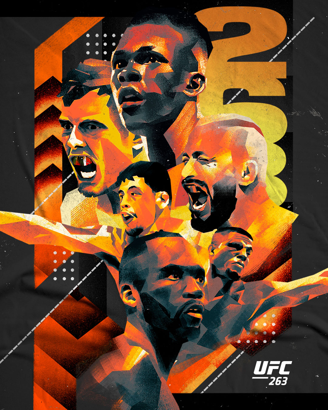 UFC 263 - Glendale - Poster et affiche