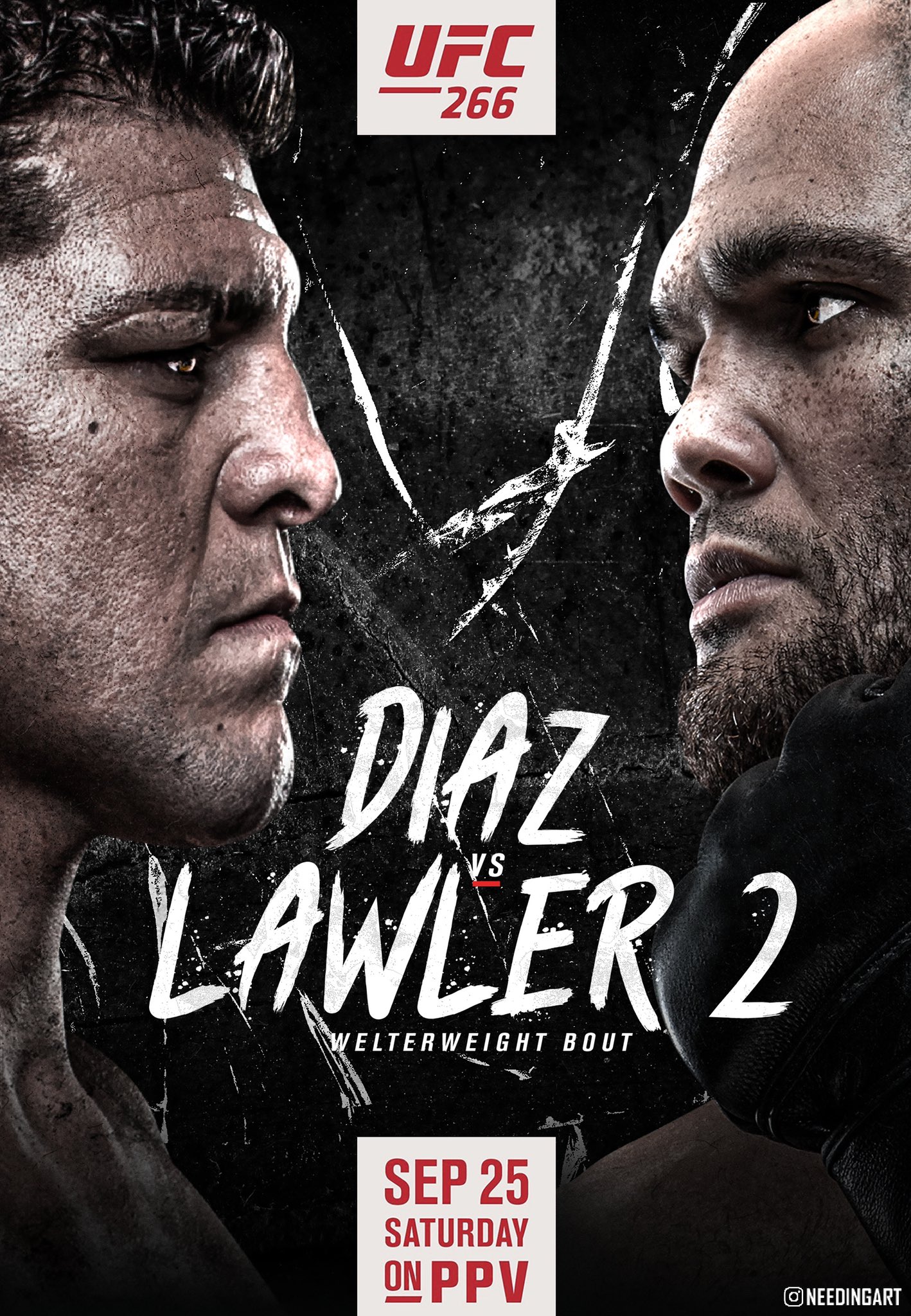 UFC 266 - Las Vegas - Poster et affiche