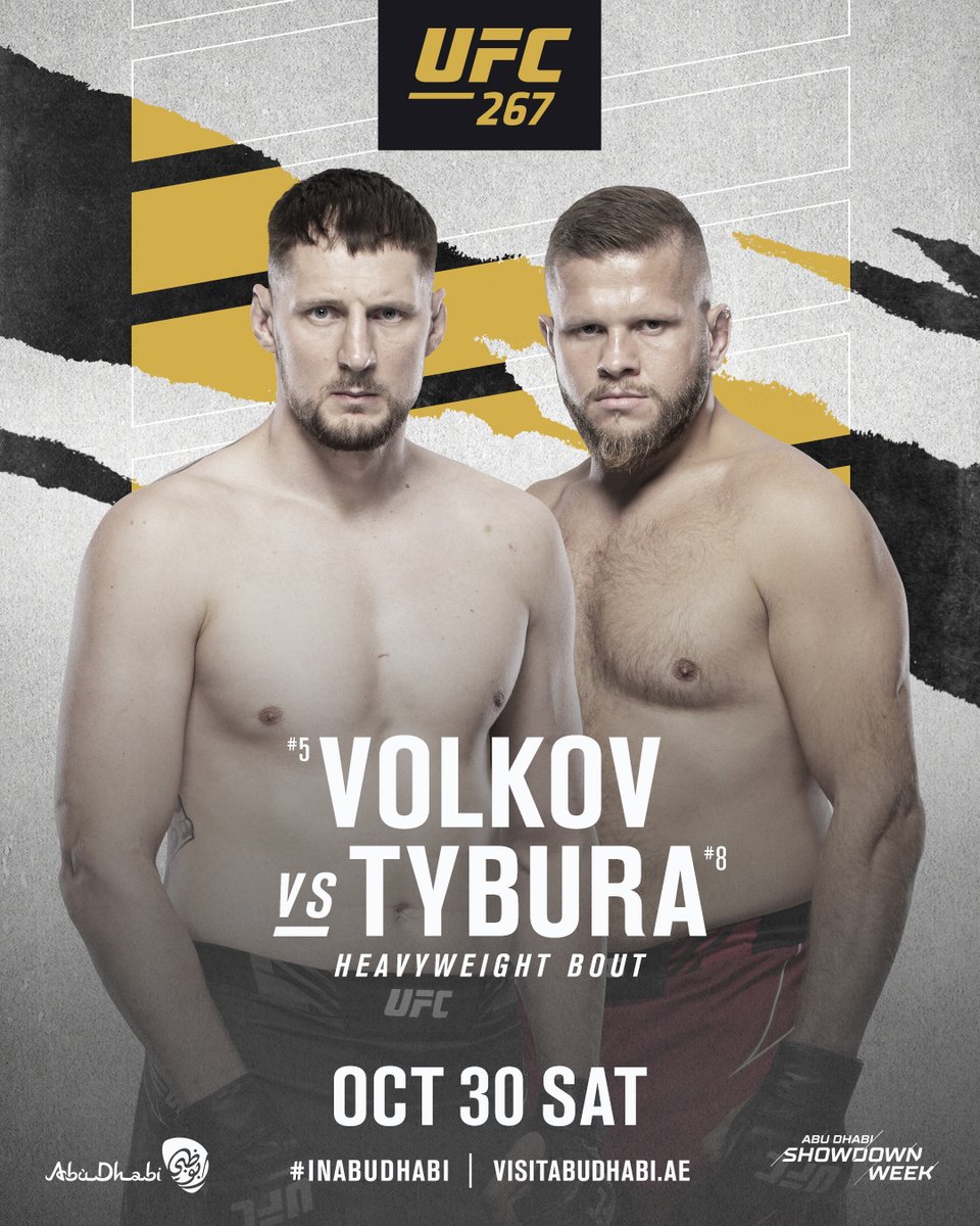 UFC 267 - Abu Dhabi - Poster et affiche