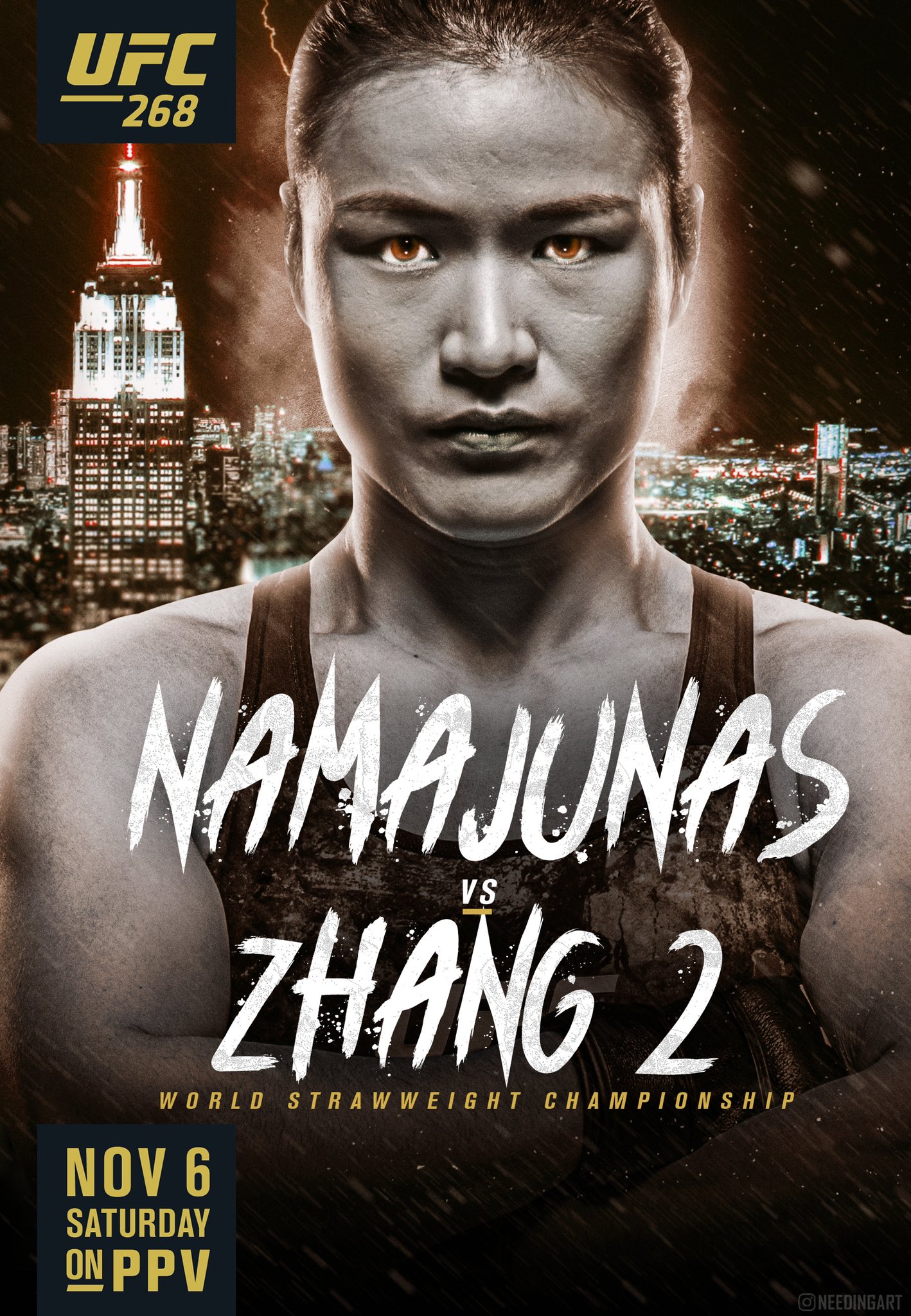 UFC 268 - New York - Poster et affiche