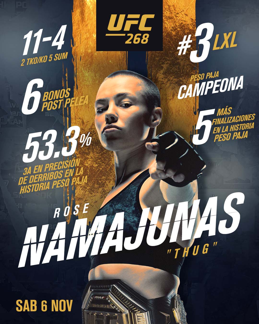 UFC 268 - New York - Poster et affiche