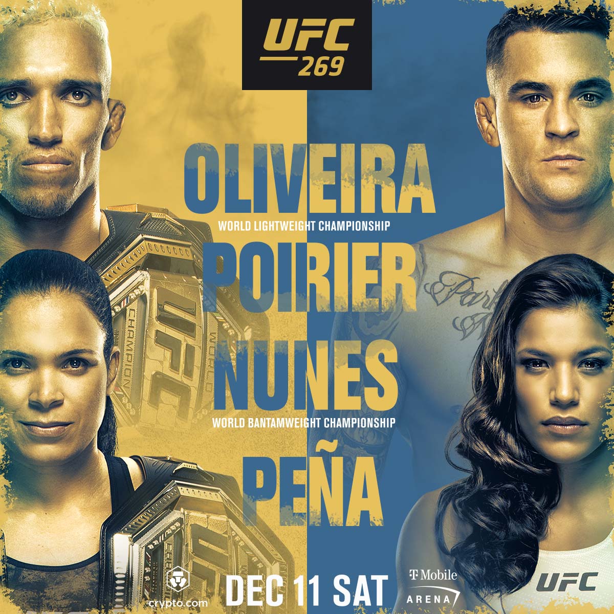 UFC 269 - Las Vegas - Poster et affiche