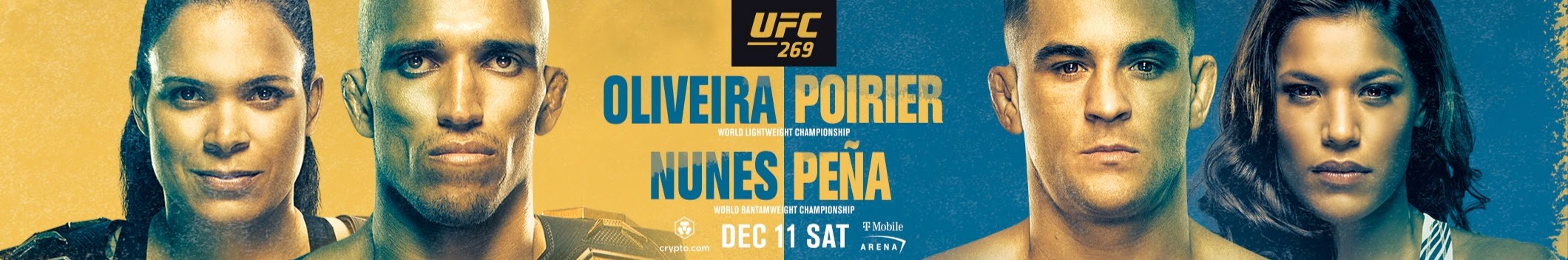 UFC 269 - Las Vegas - Poster et affiche