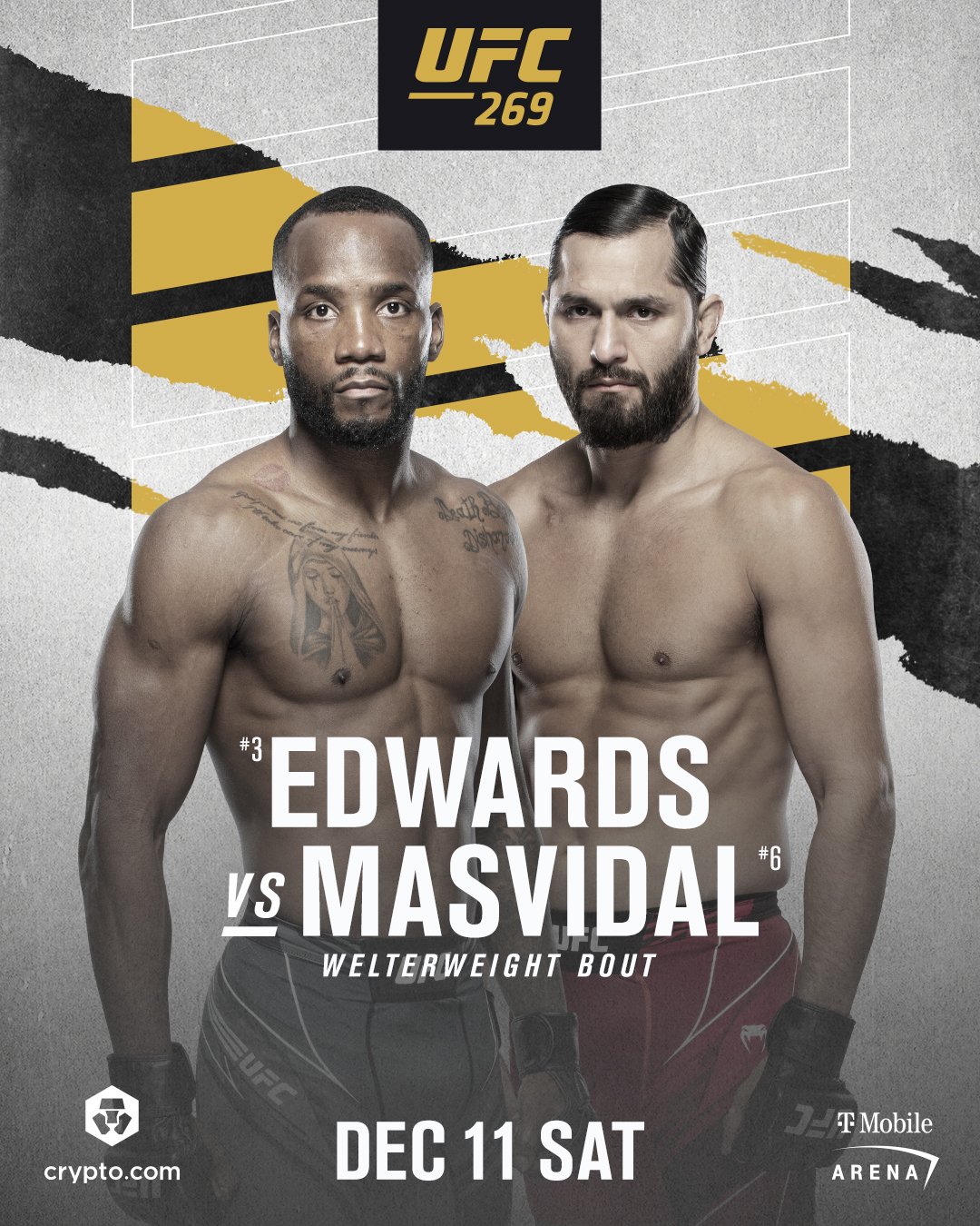 UFC 269 - Las Vegas - Poster et affiche