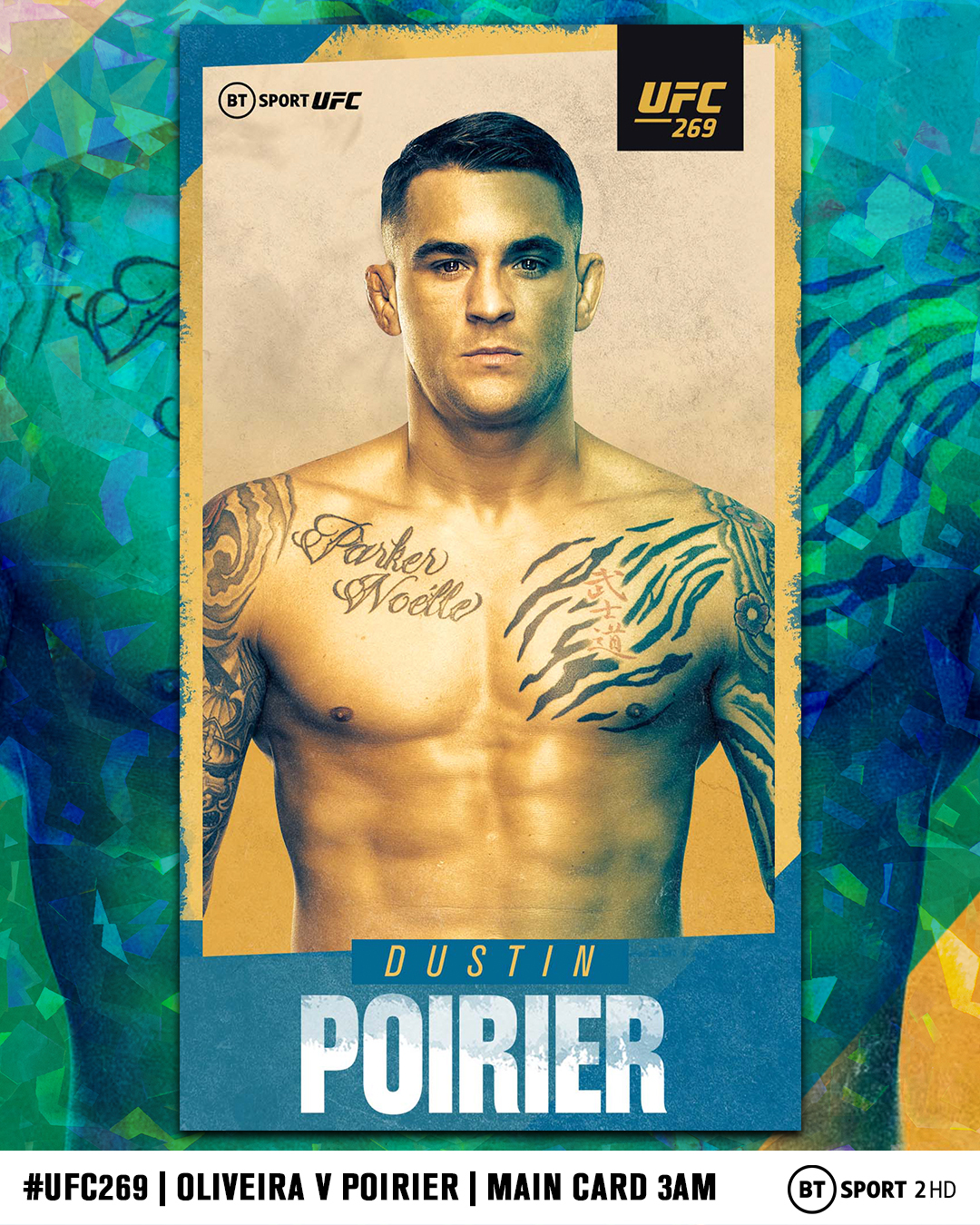 UFC 269 - Las Vegas - Poster et affiche