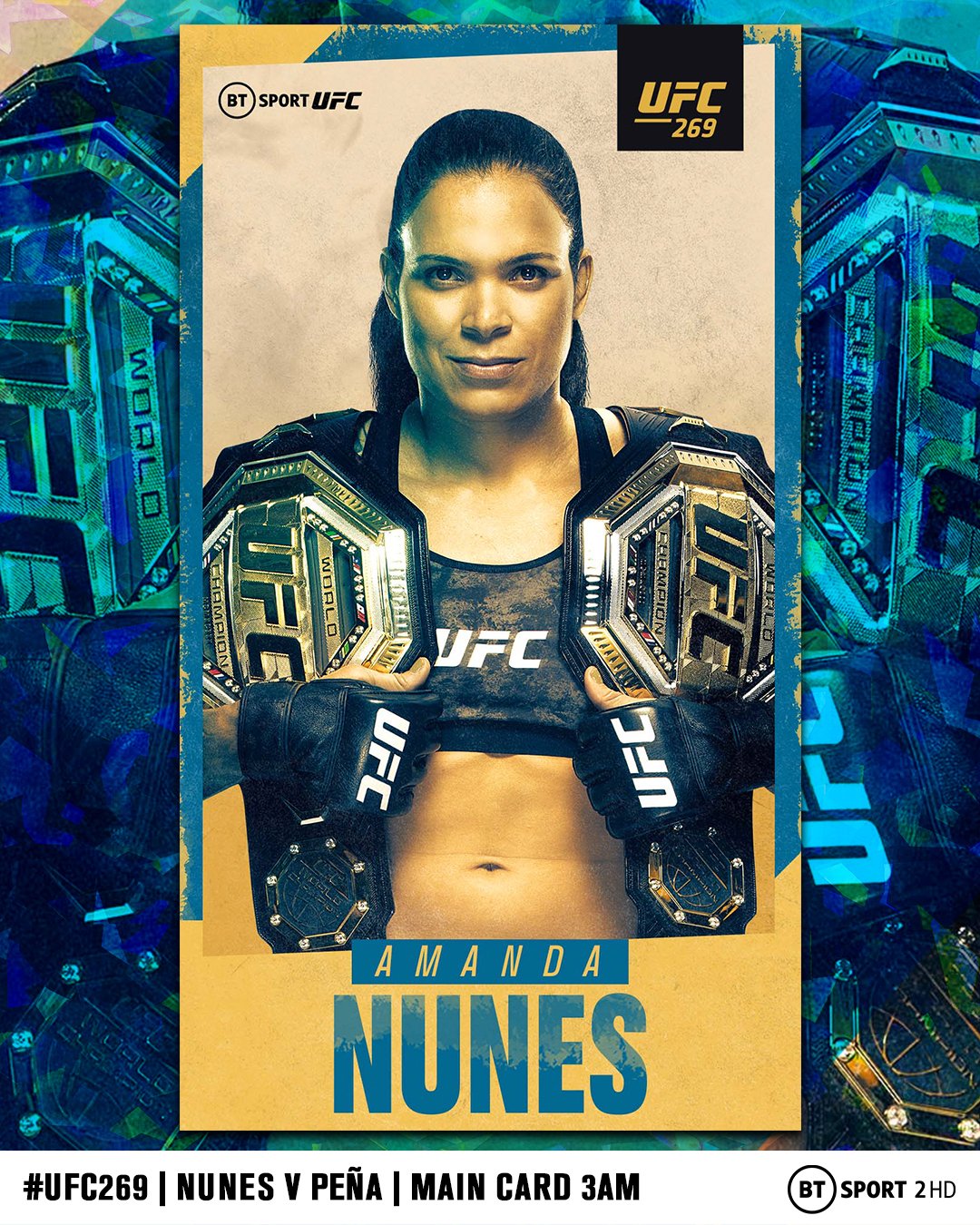 UFC 269 - Las Vegas - Poster et affiche